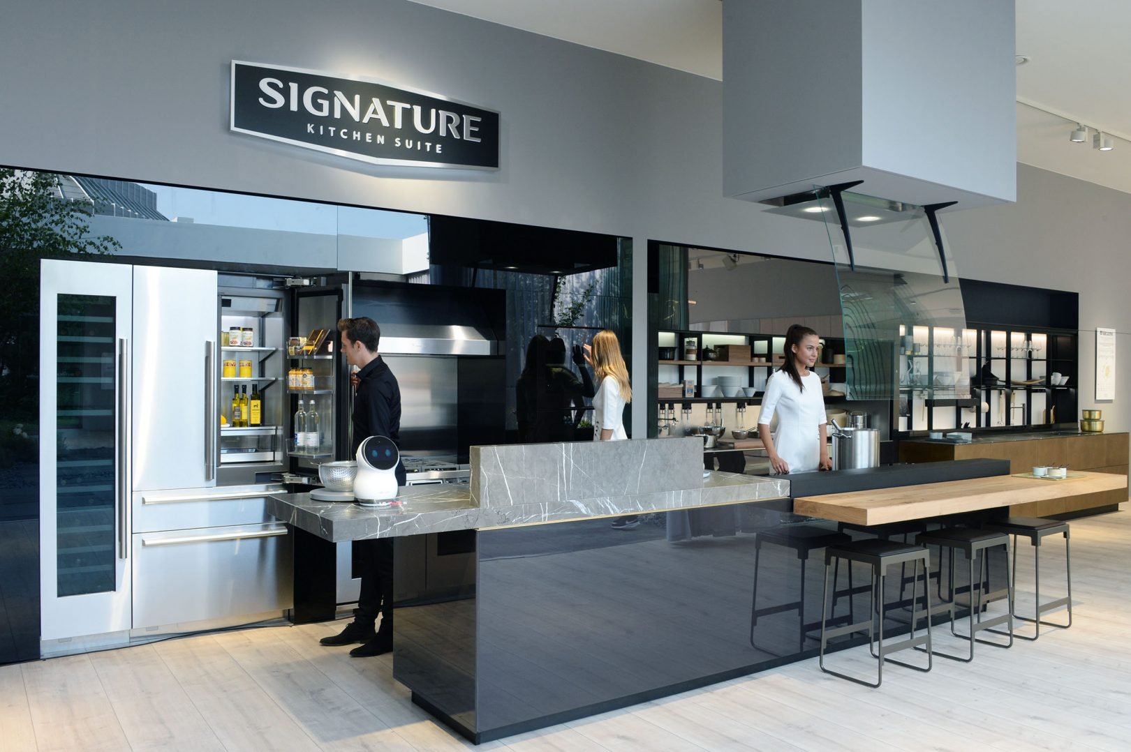 cooking by Valcucine at IFA 2018 Berlin