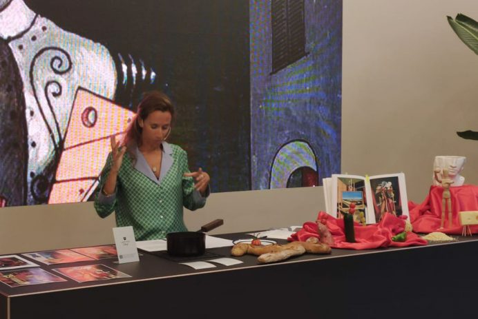 Valcucine at Espacio Cocina SICI 2022 with Lapitec