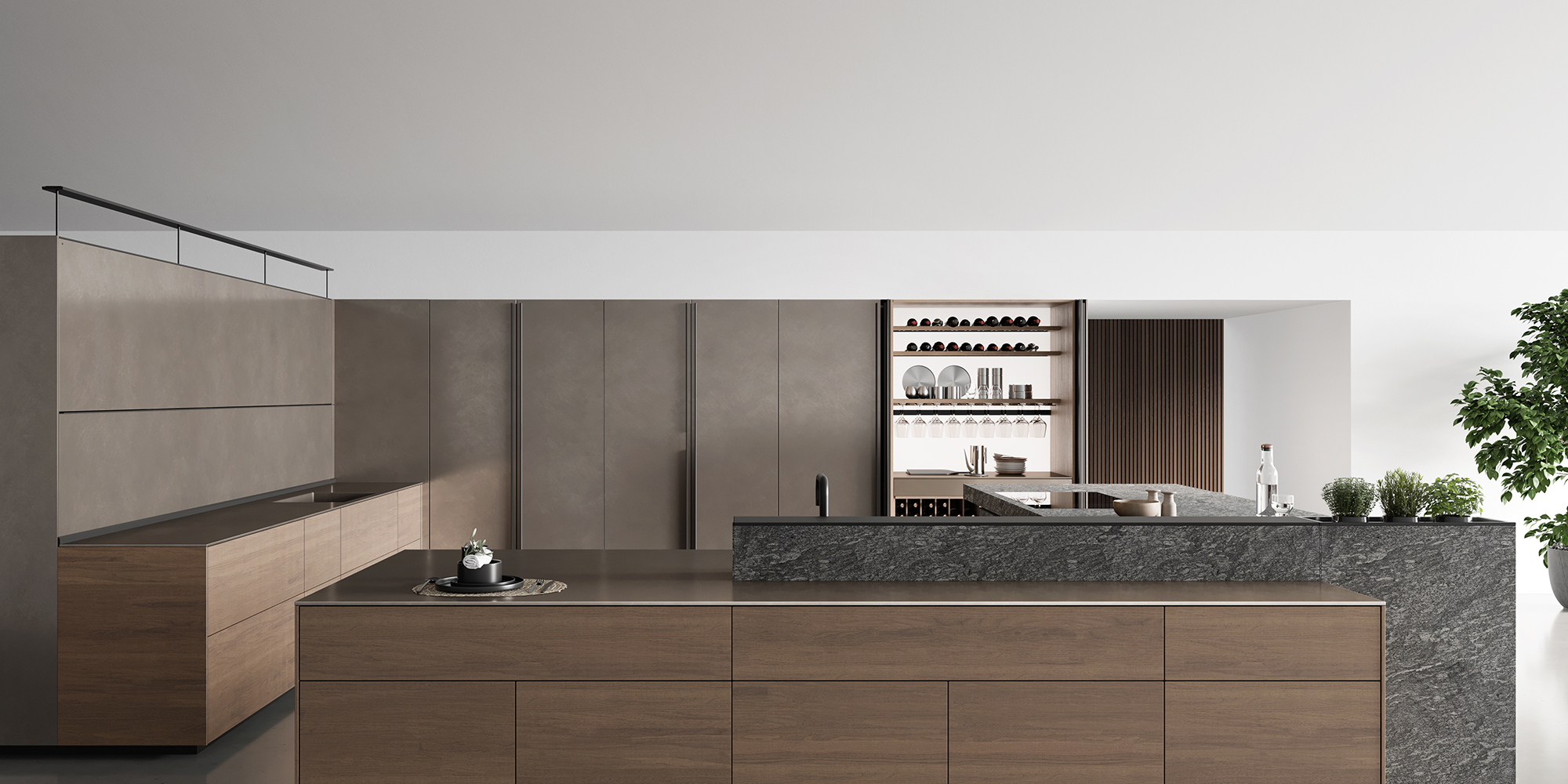 Artematica The Iconic Kitchen From Valcucine In A Passive House