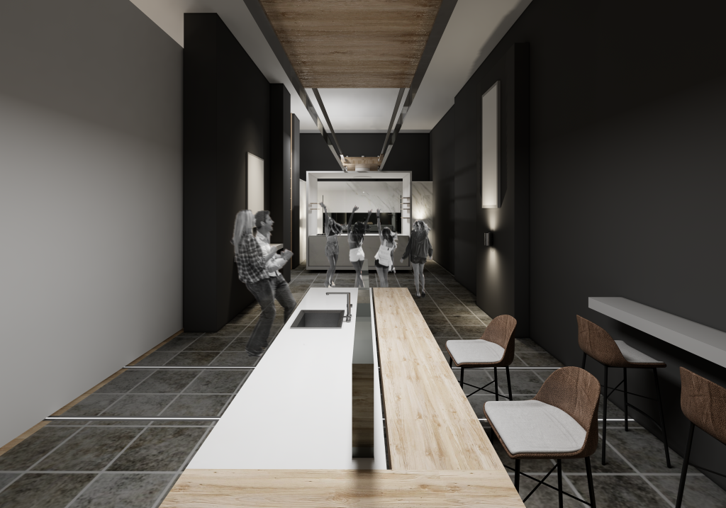 Valcucine luxury moden kitchens at Milan Design Week 2023