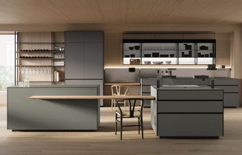 modern designer kitchen
