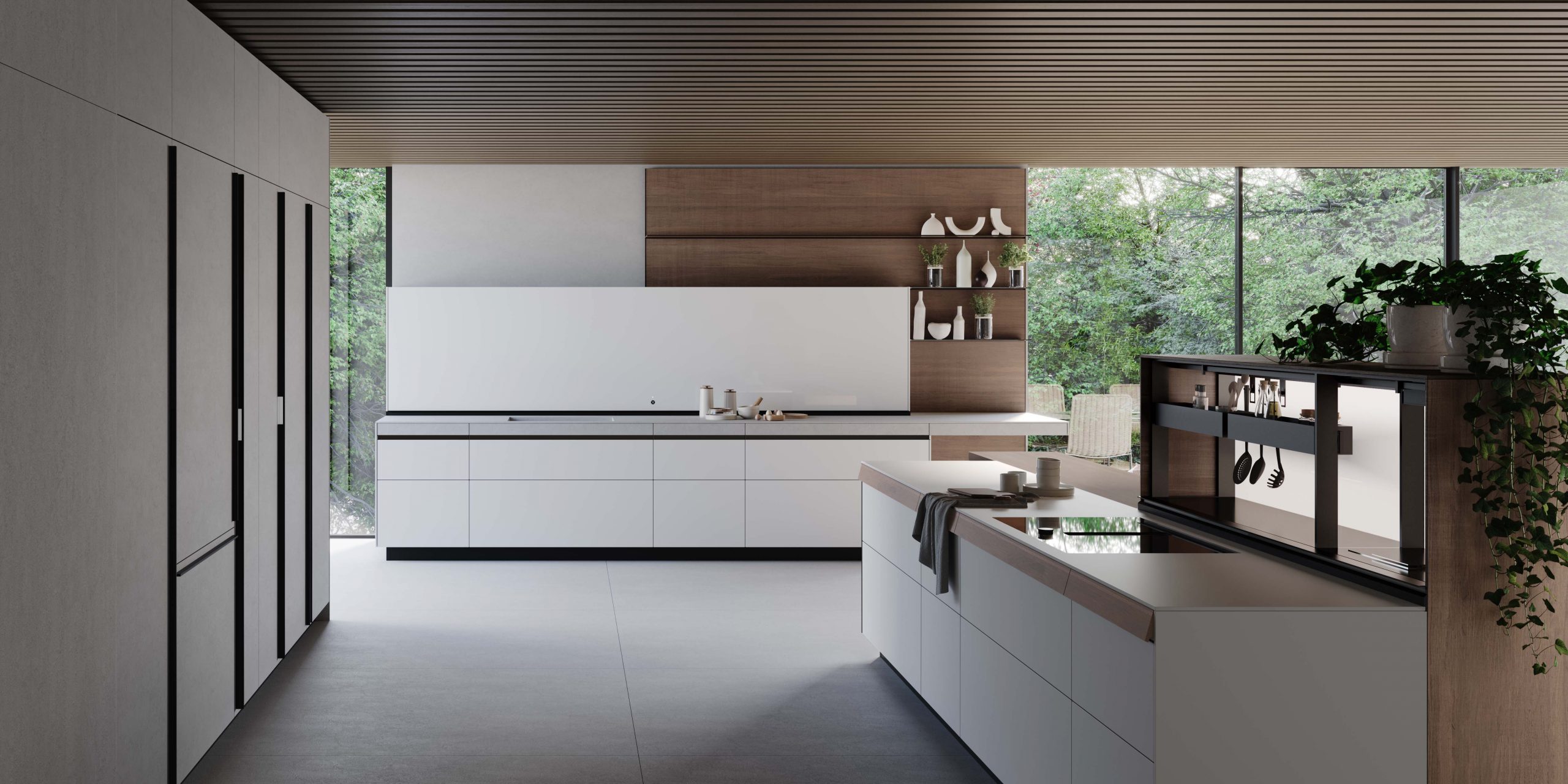 Genius Loci A Modern Customised Kitchen In A LEED House