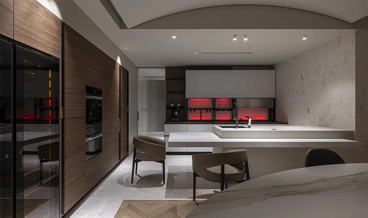 Interior design project in Cina