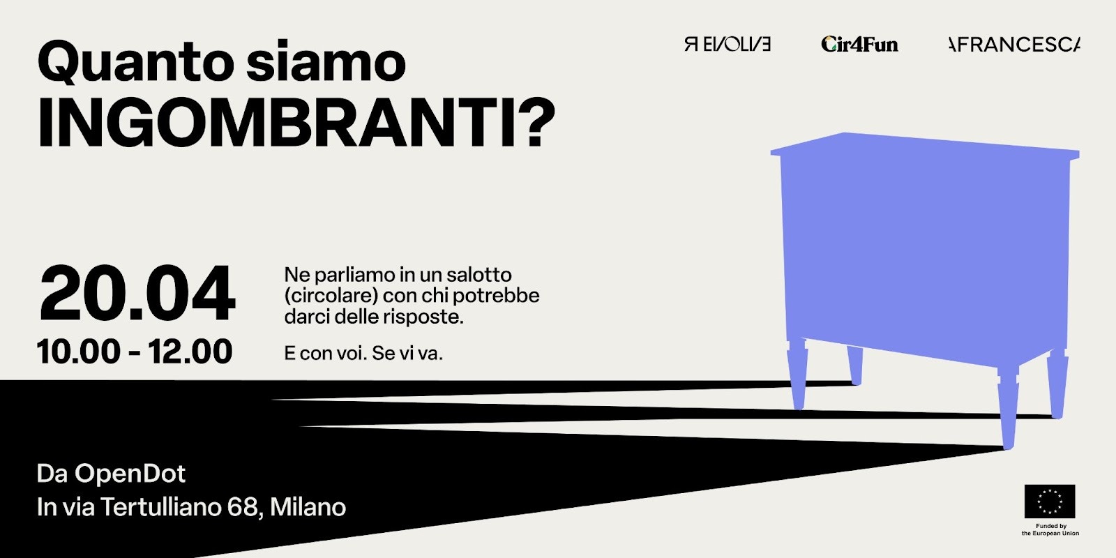 Quanto siamo ingombranti? Milano Design Week 2026