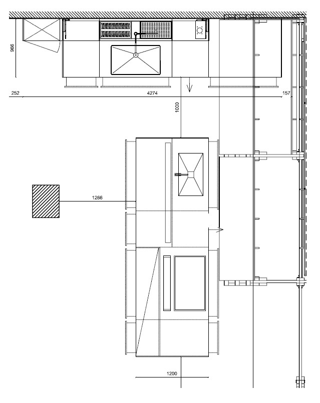 Artematica + Air Logica + Genius Loci island pianta